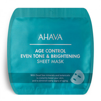 Age Control Even Tone and Brightening Sheet Mask, 1 Stück