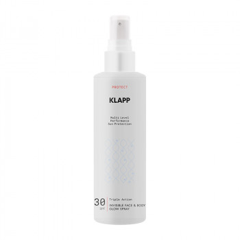 Triple Action Invisible Face und Body Glow Spray 30SPF,200ml