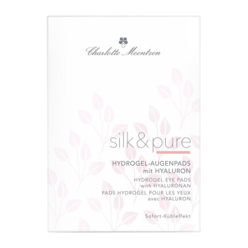 Silk und Pure Hydrogel-Augenpads mit Hyaluron, 5x2ml