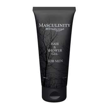 Masculinity Shower Gel, Hair & Body, 200ml