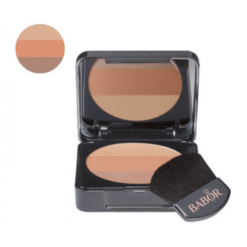 AGE ID Make up Tri-Color Blush 01 bronze