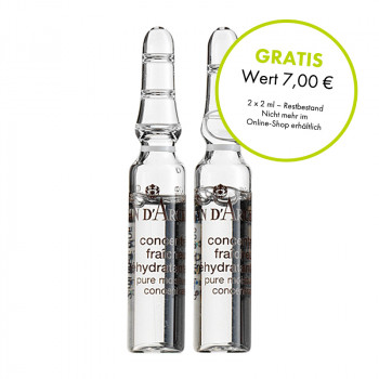 Jean DArcel, Concentre Fraicheur Rehydrante, 2x2ml