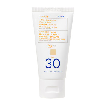 YOGHURT Getönte Sonnencreme für das Gesicht SPF30, 50ml