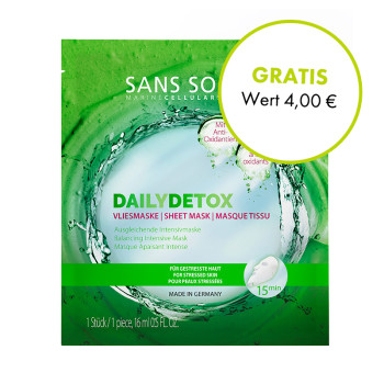 Sans Soucis, DAILYDETOX Vliesmaske, 16ml (W)