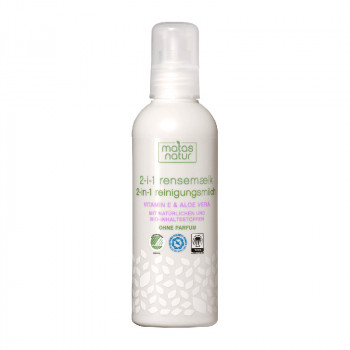 Natur 2-in-1 Reinigungsmilch, 200ml