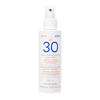 YOGHURT Sonnenspray Emulsion Gesicht u Körper SPF30, 150ml