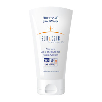 Sun and Care Aloe Vera Pflegecreme LSF 50, 75ml