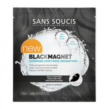 Blackmagnet Vliesmaske, 1 Stück