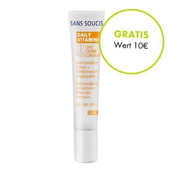Sans Soucis, Daily Defense Cream dark LSF 25, 15ml