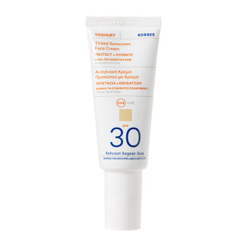 Yoghurt Getöntes Sonnencreme-Gel für Gesicht, SPF30, 40ml