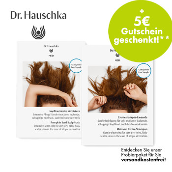 Probenbundle, Dr. Hauschka, Kopfhautpflege