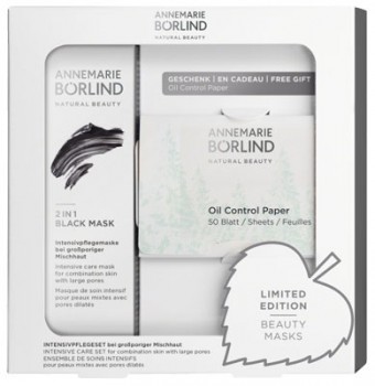 2 in 1 Black Mask, 75ml + Geschenk Oil Control Paper