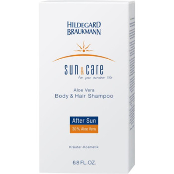 Sun and Care Aloe Vera Body and Hair Shampoo, 200ml