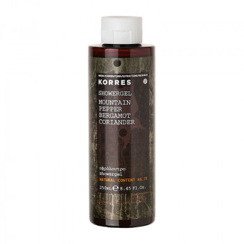 Mountain Pepper, Bergamot, Coriander Parfümiertes Duschgel,