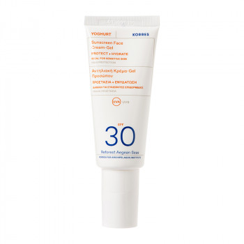 Yoghurt Sonnencreme-Gel für Gesicht, SPF30, 40ml