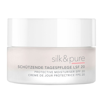 Silk und Pure, schützende Tagespflege LSF 20, 50ml